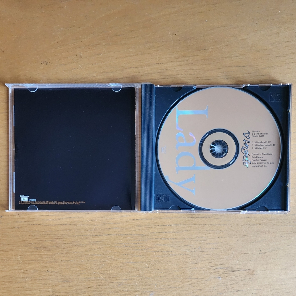 D'Angelo "Lady", "Left & Right" - 1990s CD Singles (Lot of 2)  - Picture 4 of 9